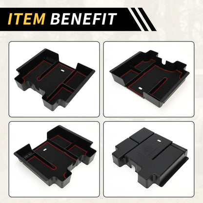 Full Center Console Organizer Tray for Chevy Silverado 1500, GMC (2019-2023)