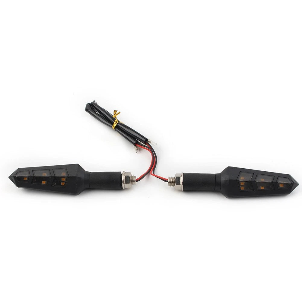 2X LED Turn Signal Blinker Light for Universal Motorcycle/Scooter