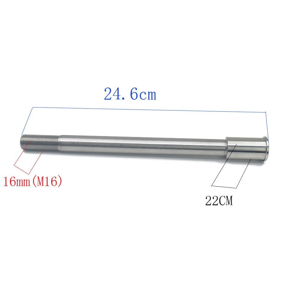 Front Wheel Axle Center Shaft for Kawasaki ZX-4R ZX-4RR (2023–2026)