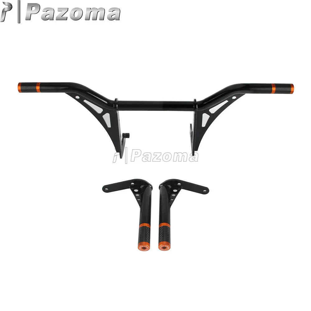 Front Crash Bar Saddlebag Guards for Harley Softail Low Rider ST (2022-2024)