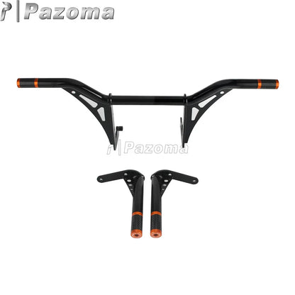 Front Crash Bar Saddlebag Guards for Harley Softail Low Rider ST (2022-2024)