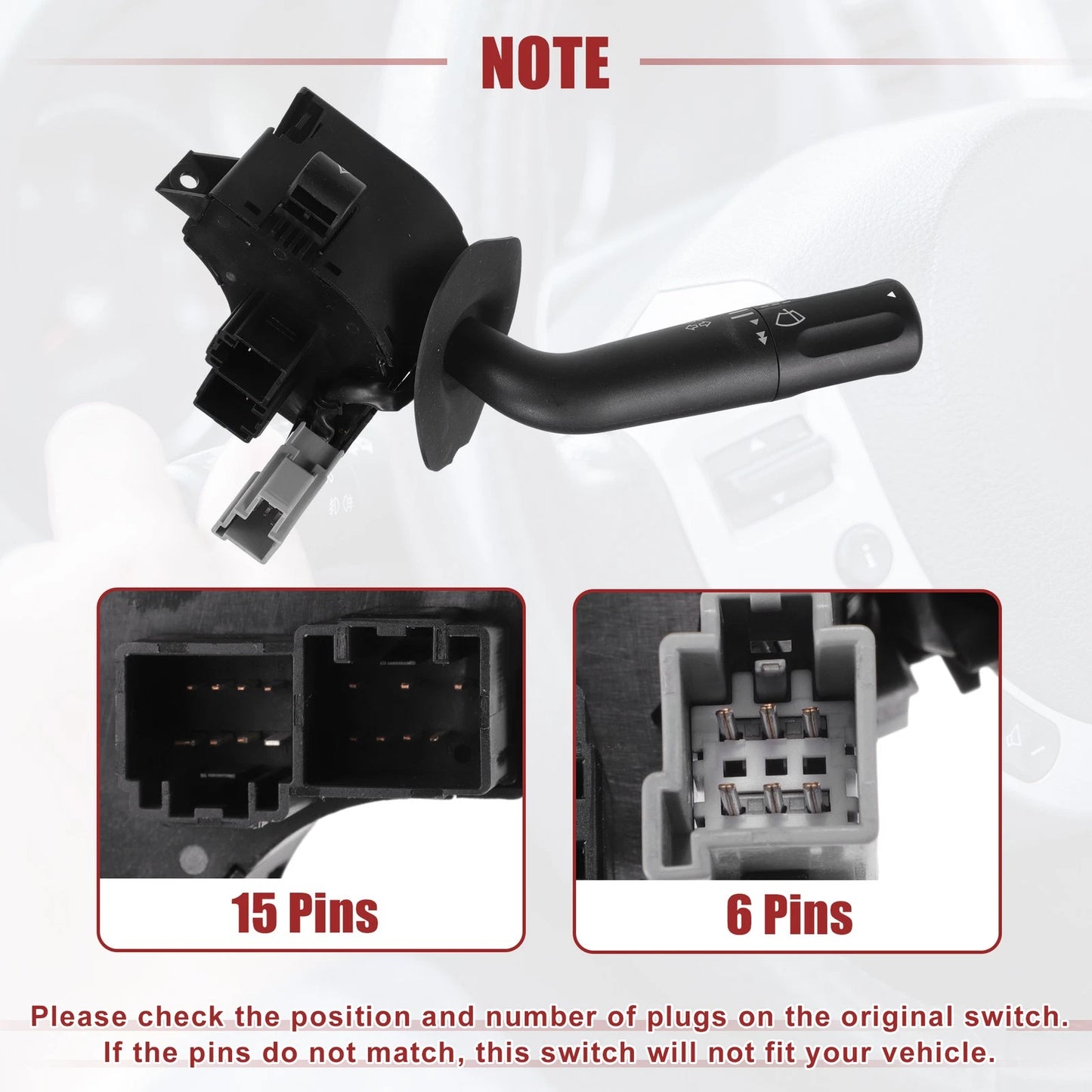 Turn Signal Switch for Ford F150 (No. 4L3Z13K359AAA)