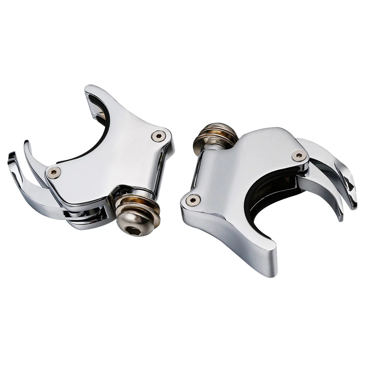 4 x 49mm Windshield Windscreen Clamp for Harley Dyna V-Rod VRSCA Sportster