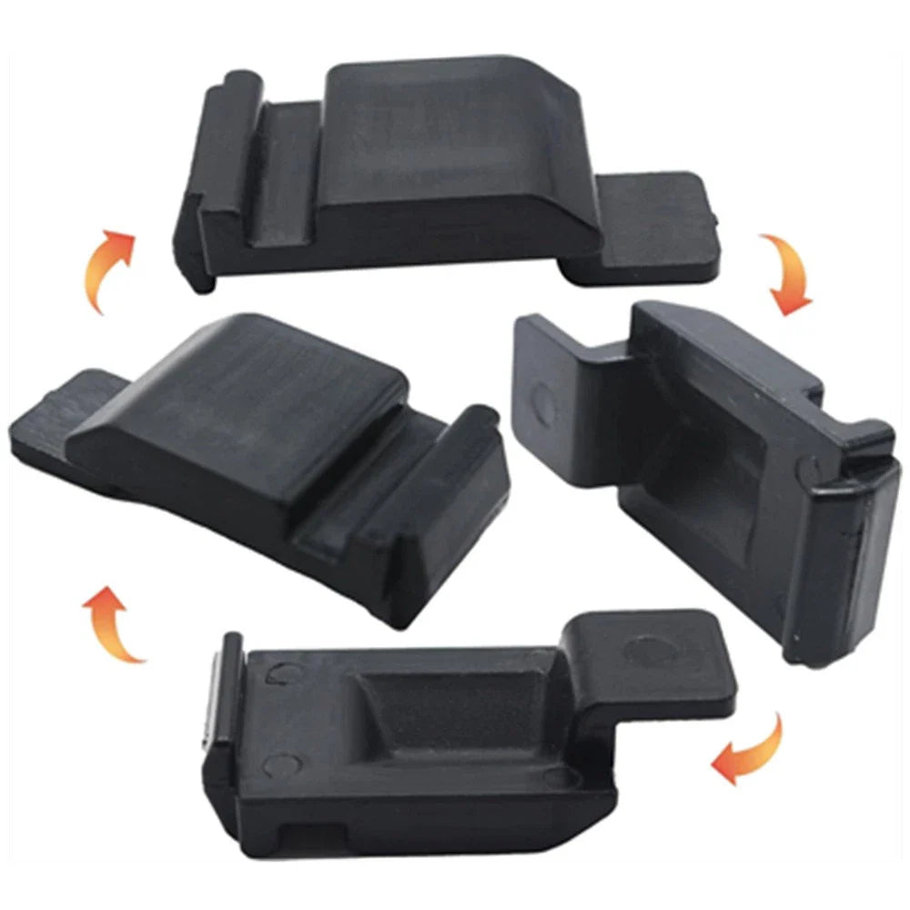 4Pcs Door Lock Striker for Benz W123 240D 280E 300D (1976-1985)