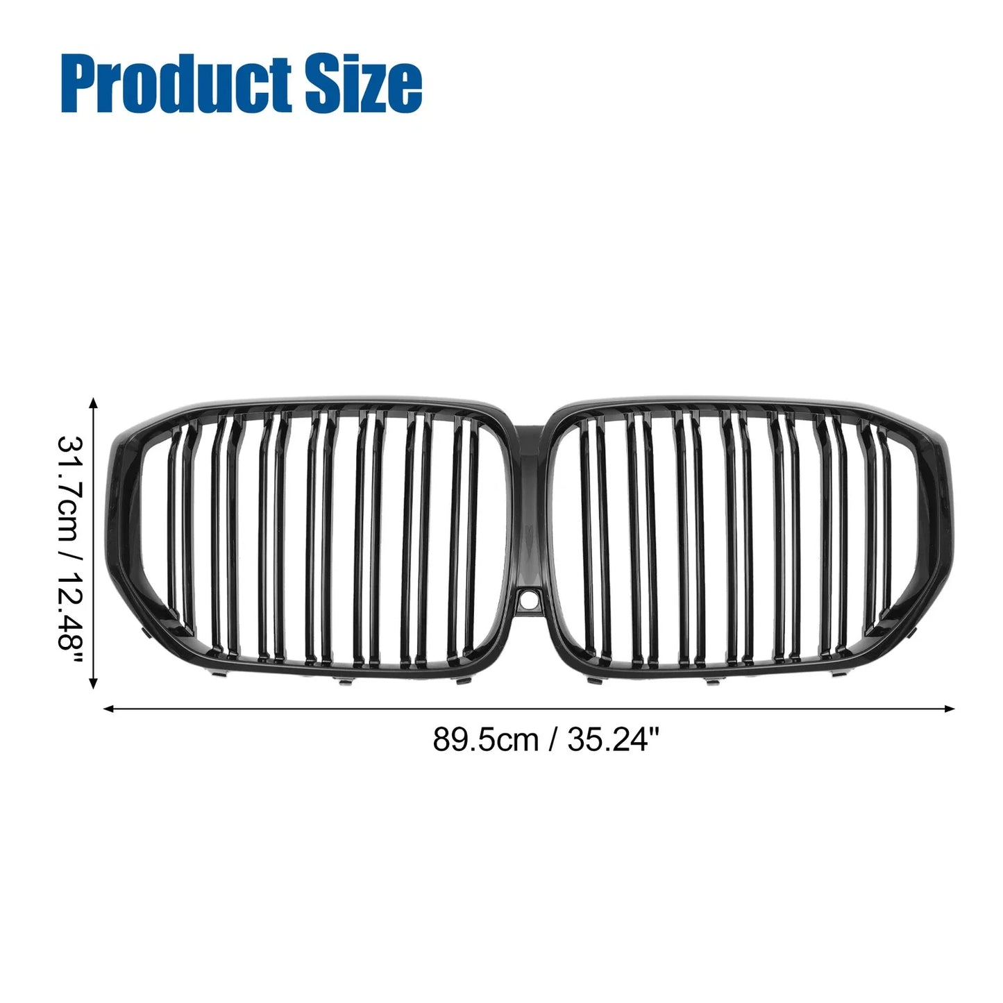 Front Hood Bumper Grille for BMW X5 G05 (2020 - 2023)