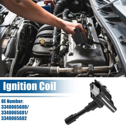 Ignition Coil Set of 3 No.3340065G00/3340065G01/3340065G02 for Suzuki SX4 (2007–2020)