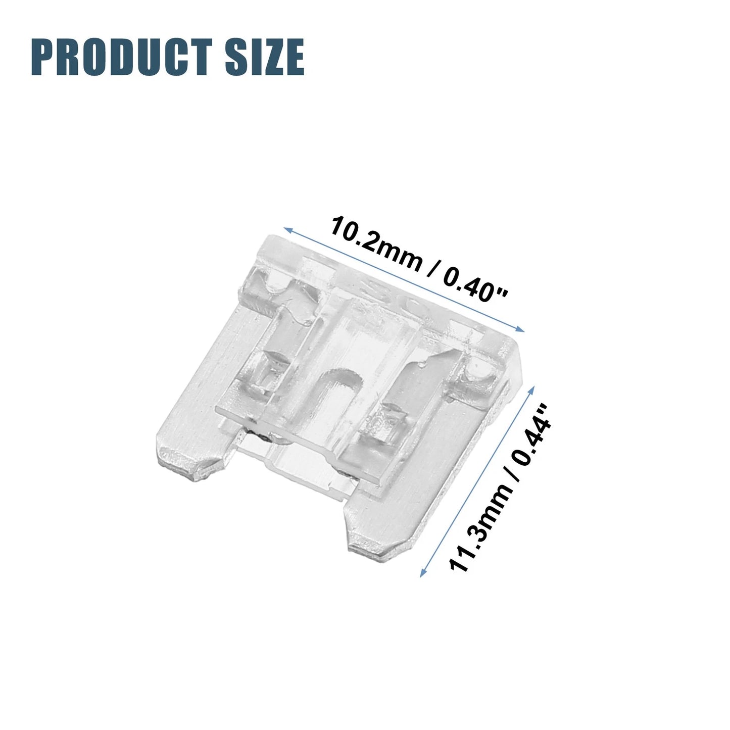 30pcs 25A Low Profile Mini Blade Fuses for Automotive
