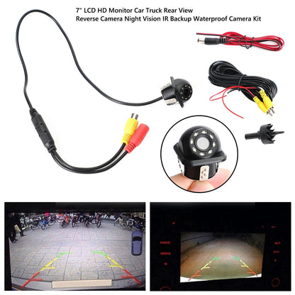 170° HD 8 LED CMOS Rear View Camera for Universal Vehicles (2010–2023)