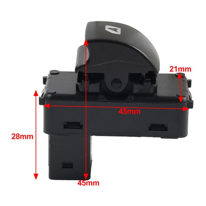 Electric Window Switch for Citroen Berlingo, C4, Peugeot (2006-2018)