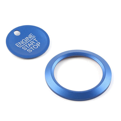 Engine Start Stop Switch Cover Trim for Ford F150 Raptor (2015-2020) Blue