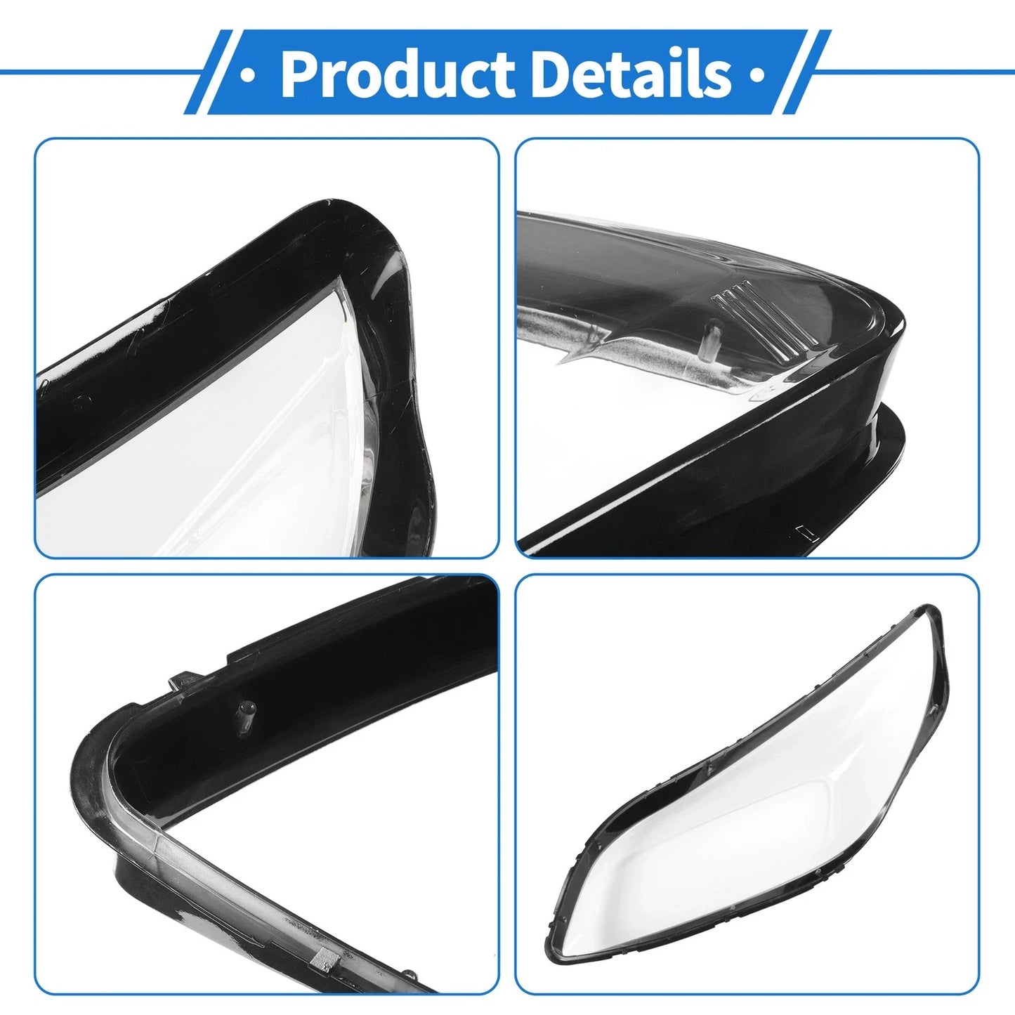 Car Front Right Headlight Lens Cover for Chevrolet Malibu (2013-2015)
