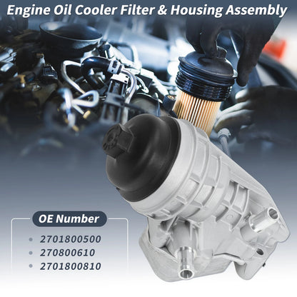 Upgrade Oil Filter Housing for Mercedes-Benz A220 GLA250 GLB250 (2019–2023)