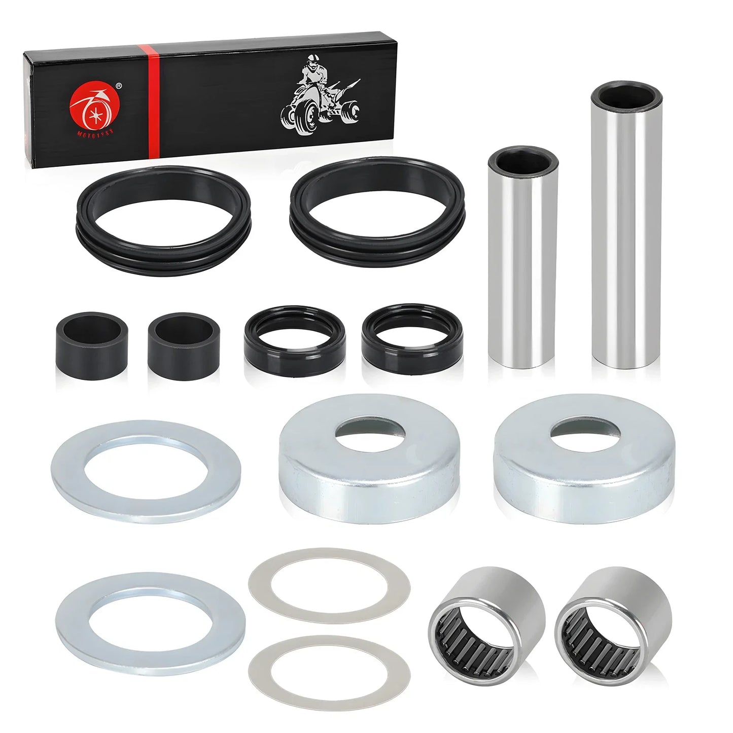 Swing Arm Bearing Bushing Seal Rebuild Kit for Yamaha Blaster (1988–2006)
