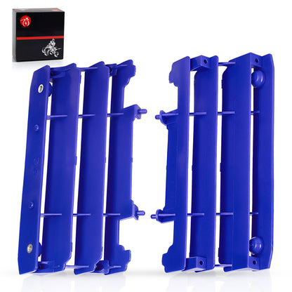 Pair Blue Radiator Louvers for Yamaha YZ125/YZ250 (2006–2022)