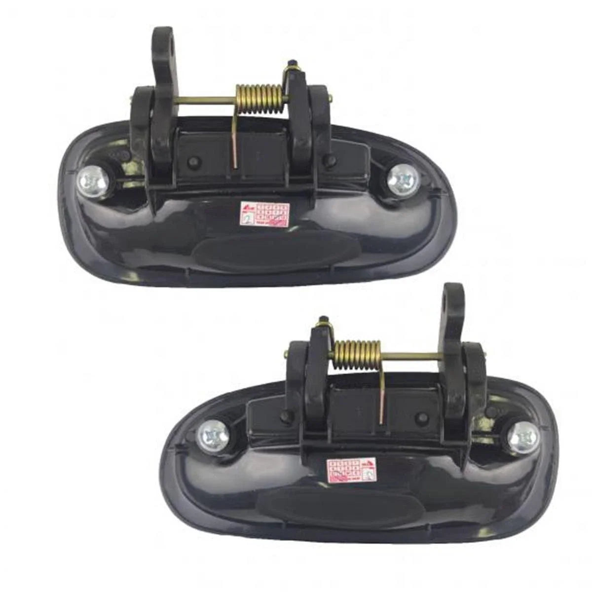 Door Handle Rear L+R Black Glossy Fits Honda Civic EK EM 4D Sedan 1996-00 D06