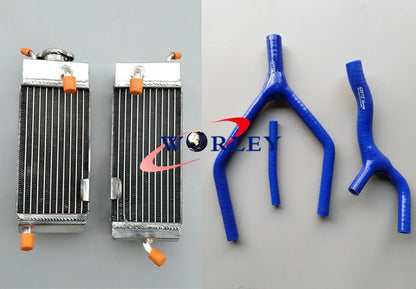 Aluminum Radiator and Hose for Yamaha YZ125 (1989–1992)