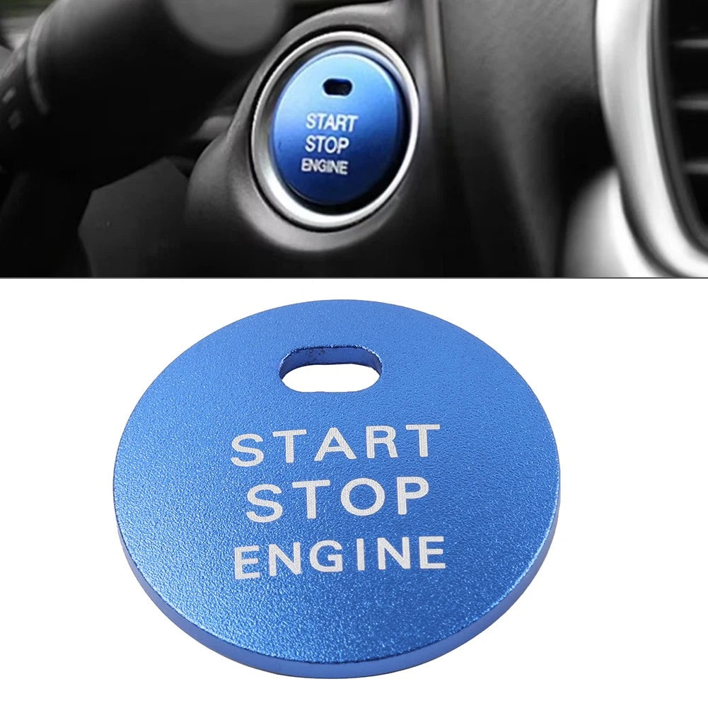 Engine Start Push Button Cover Ring Trim for Mazda 3 Axela 6 Atenza CX-5 (2014–2023) Blue