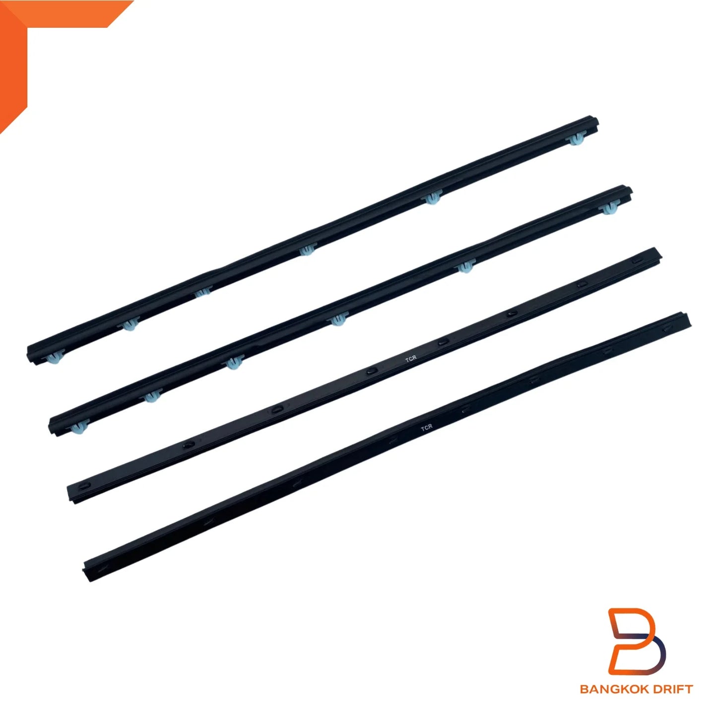 Inner Outer Front Door Weatherstrip Seal for MAZDA B-SERIES UF BRAVO (85-98)
