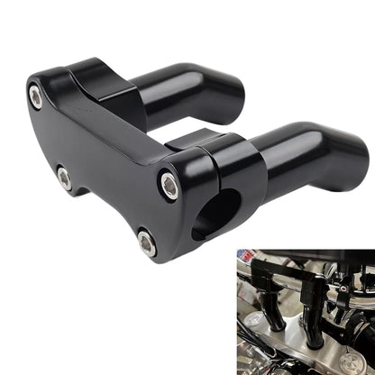 Top Cover Handlebar Risers Clamp for Harley Dyna Softail Sportster (1991–2023)