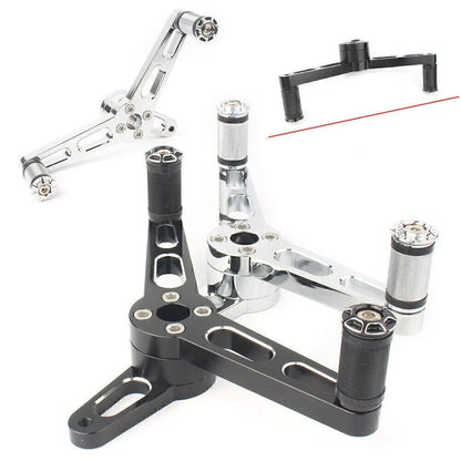 Heel Toe Shifter for Harley Sportster 883 1200 48 (2004-2018) Black/Silver