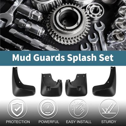Set of 4 Mud Flaps Splash Guards for Toyota Avalon/Premio (2007–2011)