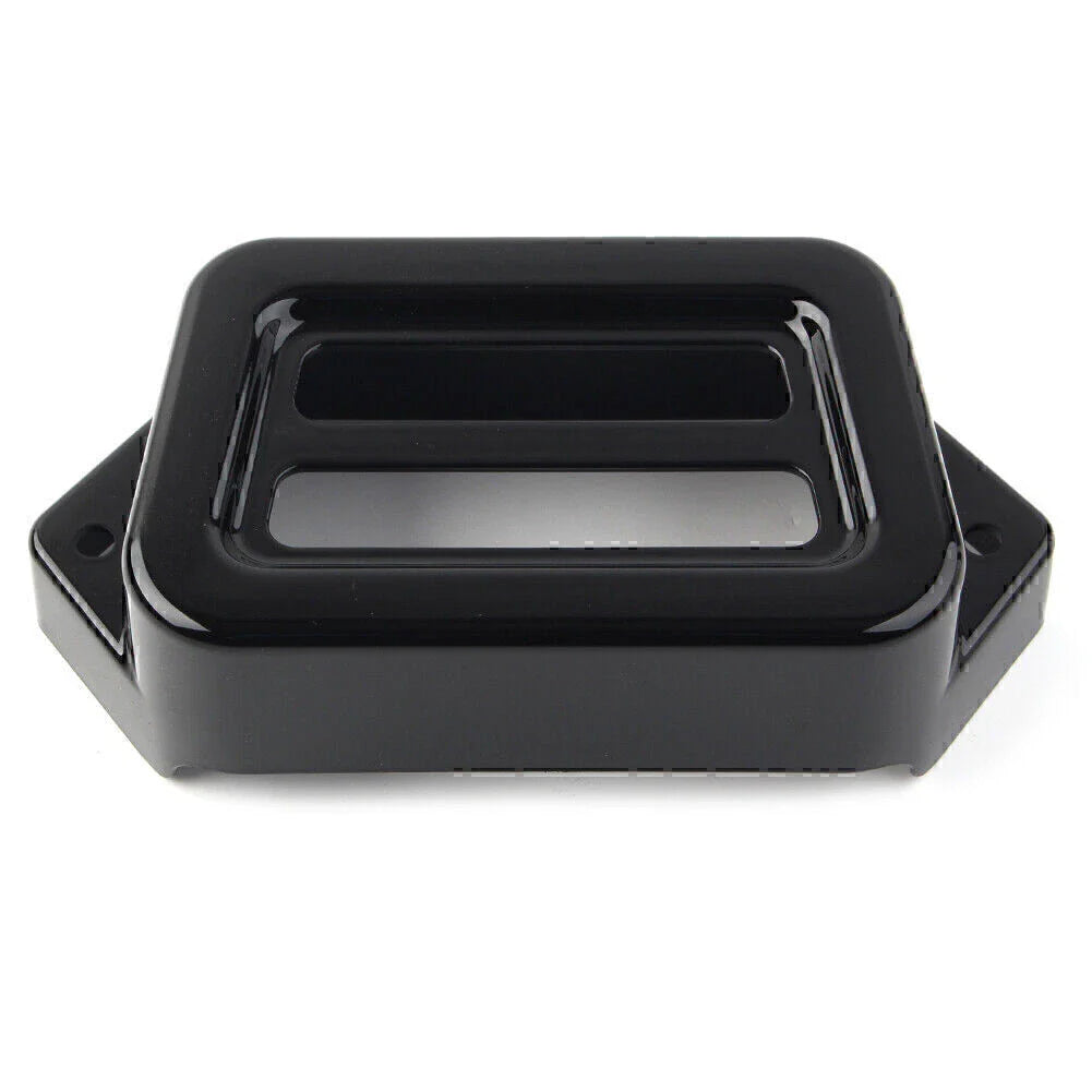 Black Voltage Regulator Cover for Harley Road Glide, Road King (1998-2008)