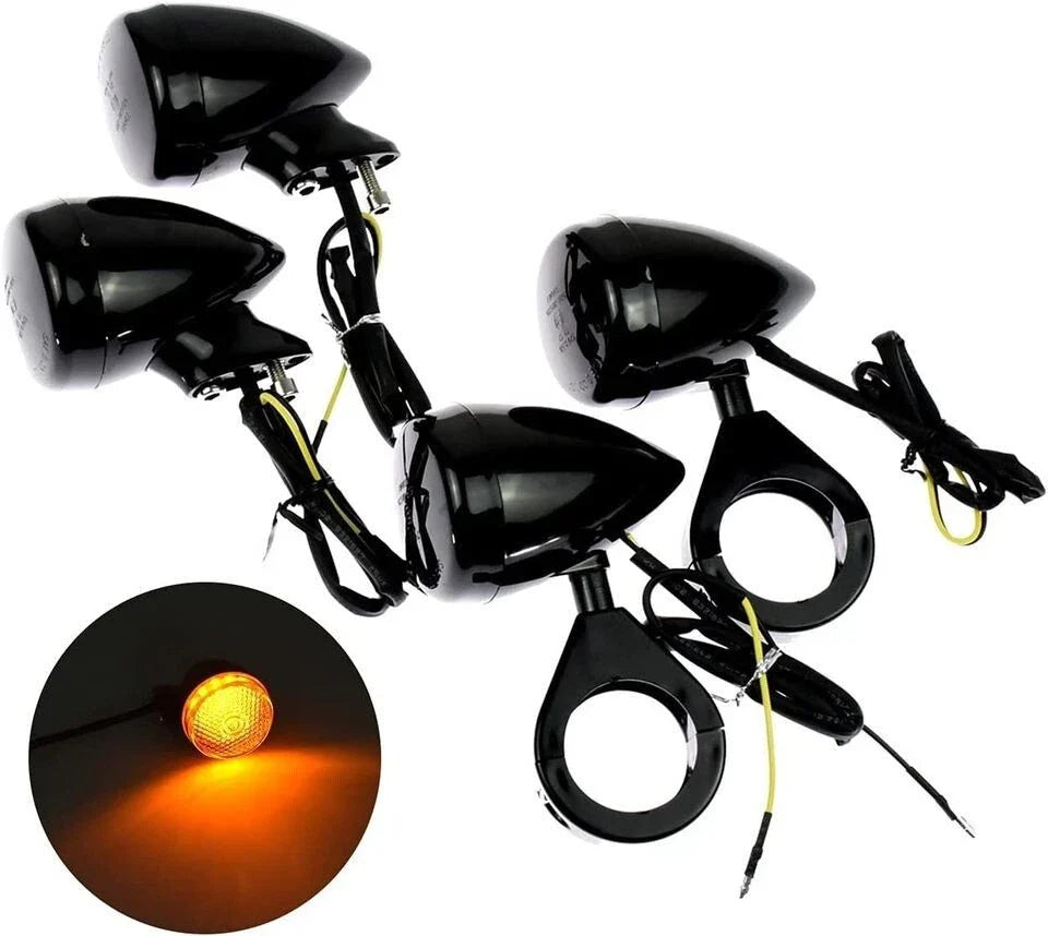 39mm LED Bullet Turn Signal Light Indicator Blinker for HARLEY