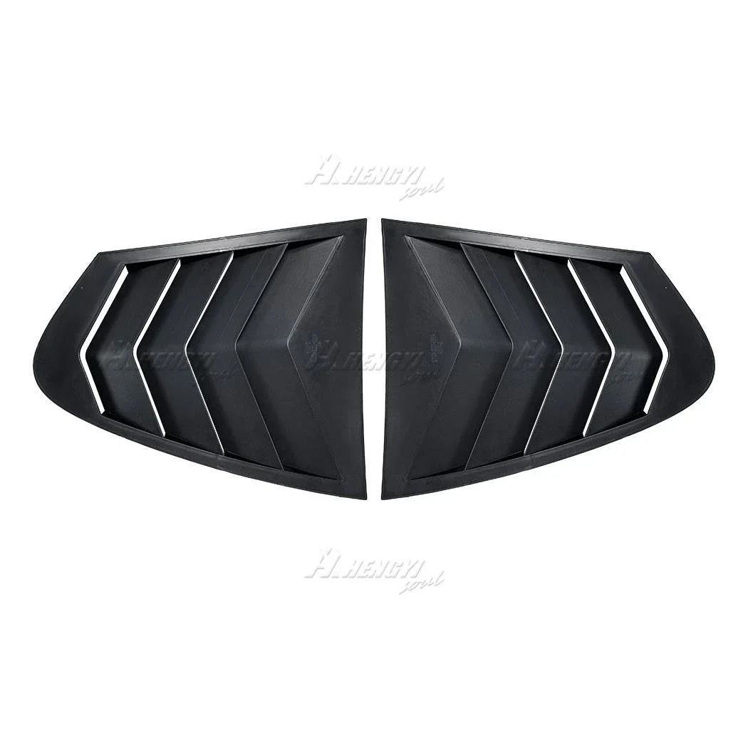 4DR Rear Side Window Louver Shutter Vent Cover for BMW 5-Series (2011–2017)