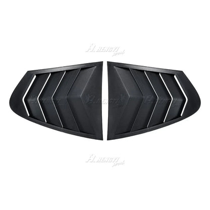 4DR Rear Side Window Louver Shutter Vent Cover for BMW 5-Series (2011–2017)