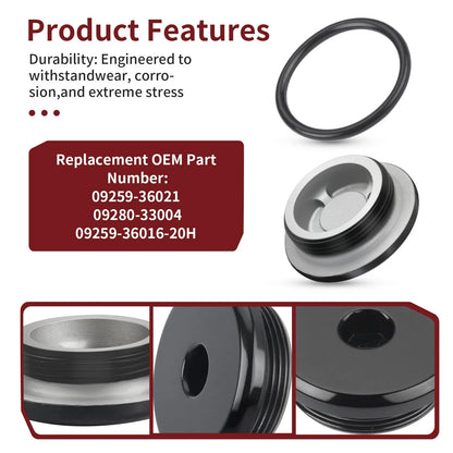 Crankcase Cover Plug O-Ring for Suzuki GSXR DR250 350 650