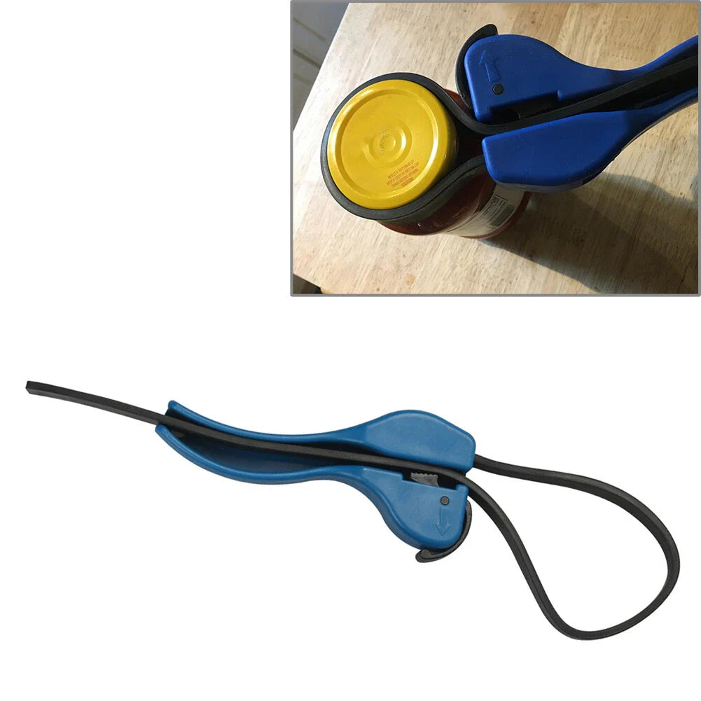 6'' Blue Universal Adjustable Oil Filter Strap Wrench Tool for Cars