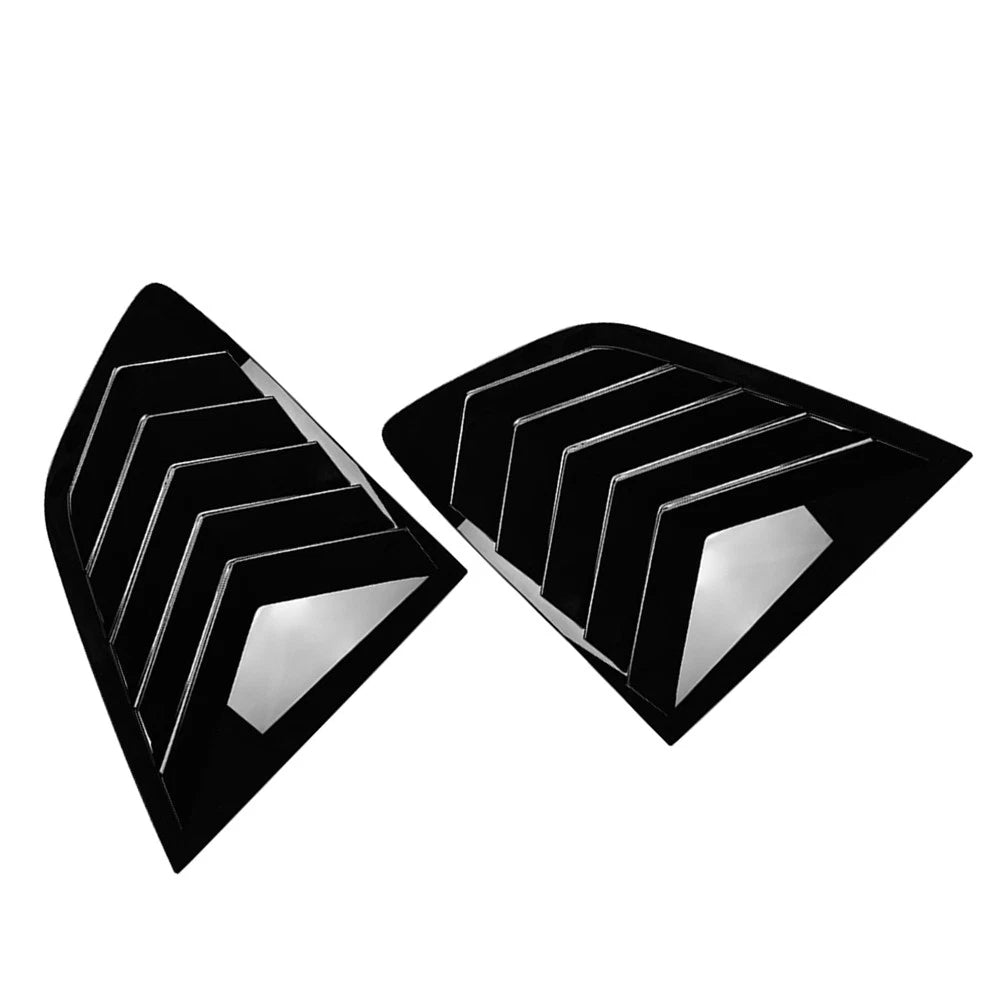 Rear Window Louver Shutter Cover Trim for BMW X3 G01 (2018–2024) Carbon Fiber