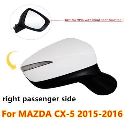 1x Right Passenger Side Mirror Turn Signal Heated for MAZDA CX-5 (2015–2016)
