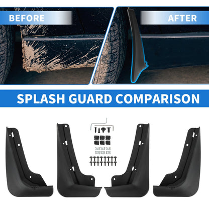 Set of 4 Mud Flaps for Chevrolet Equinox (2025–2026)