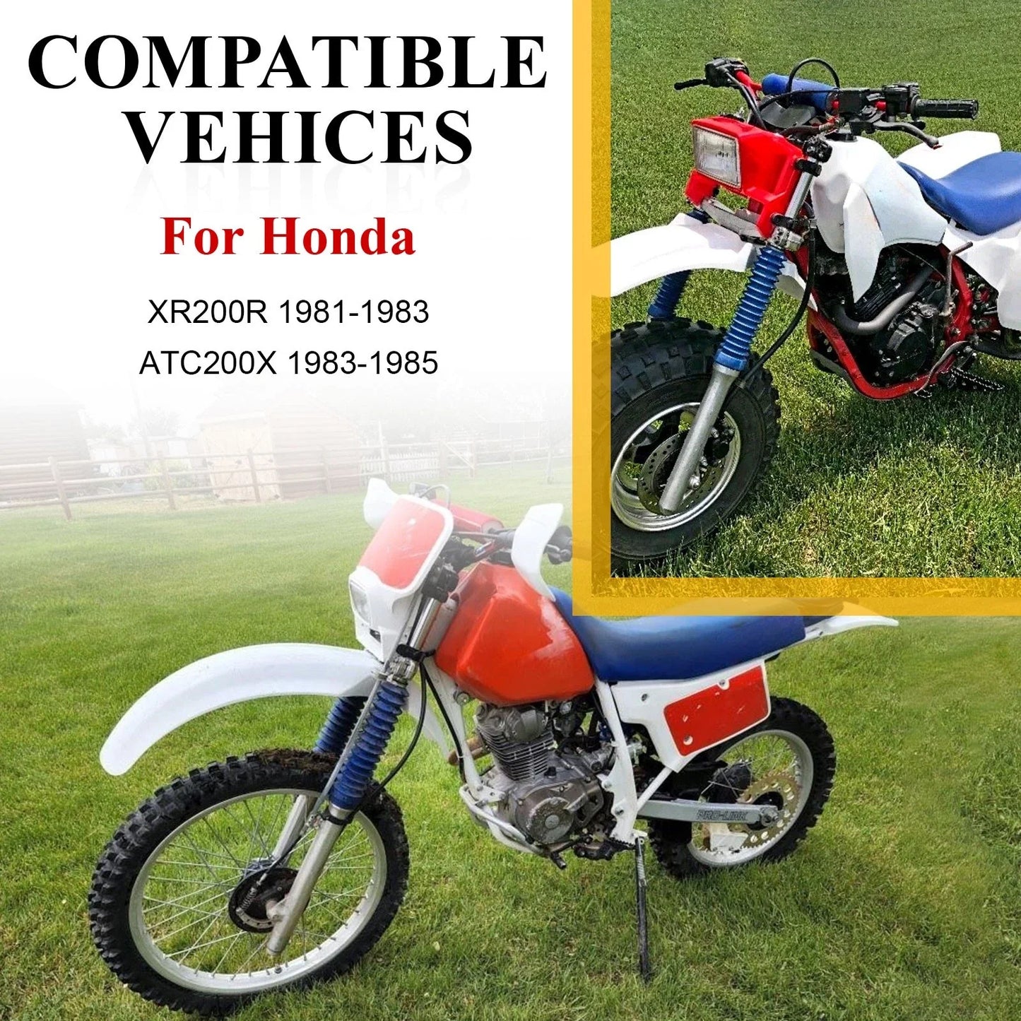 Swing Arm Collar Bearing Rebuild Kit for Honda XR200R (1981–1983)