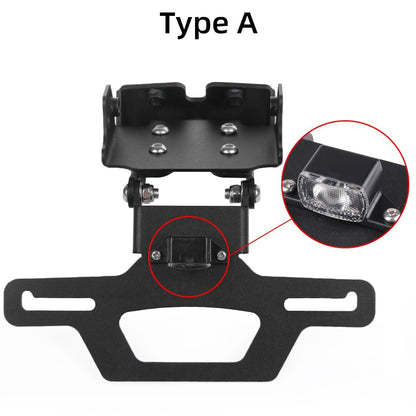 Adjustable Foldable Tail Tidy License Plate Holder for CF-Moto 675SS (2019–2021)