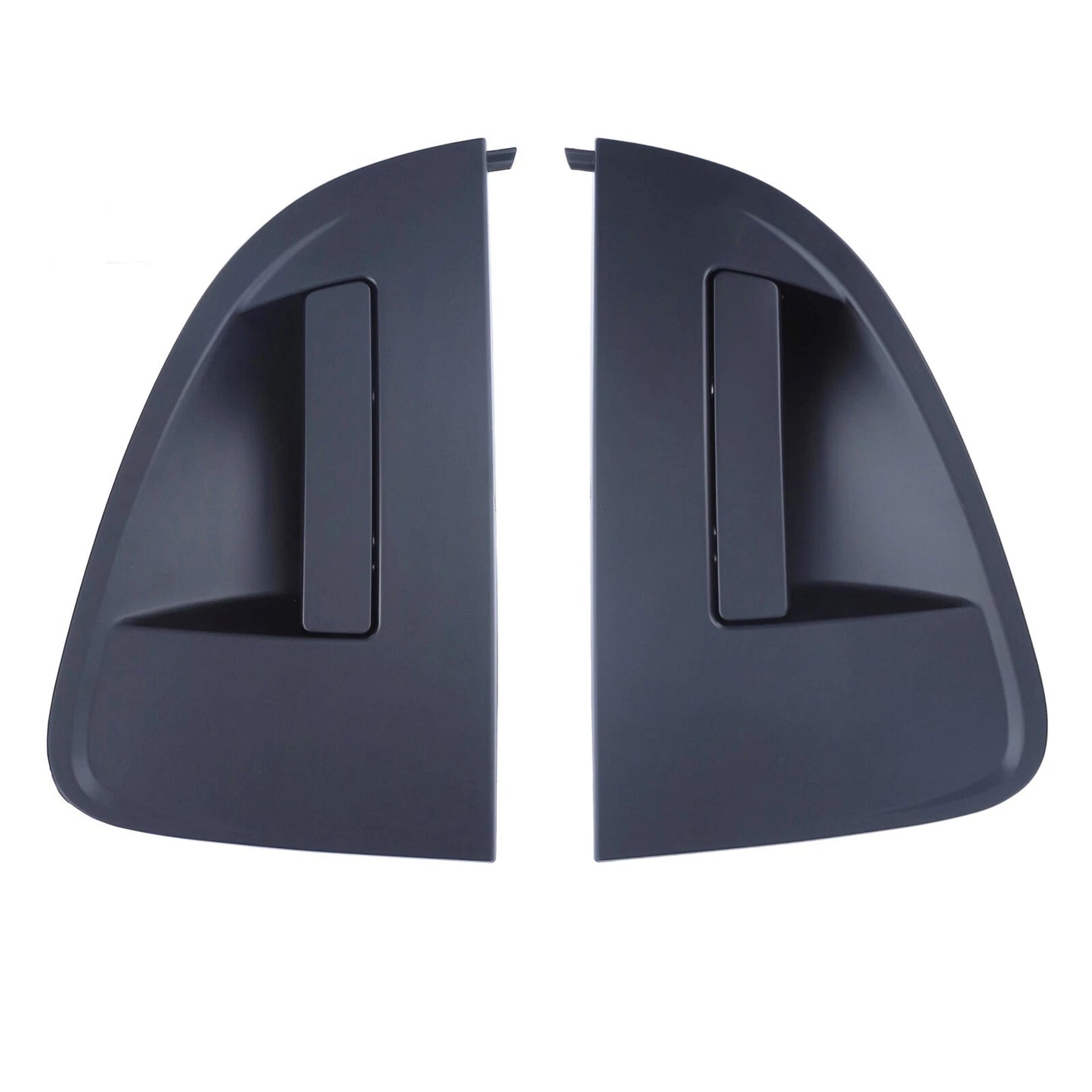 Set of 2 Outer Door Handles for Holden Barina (2011–2018) Black
