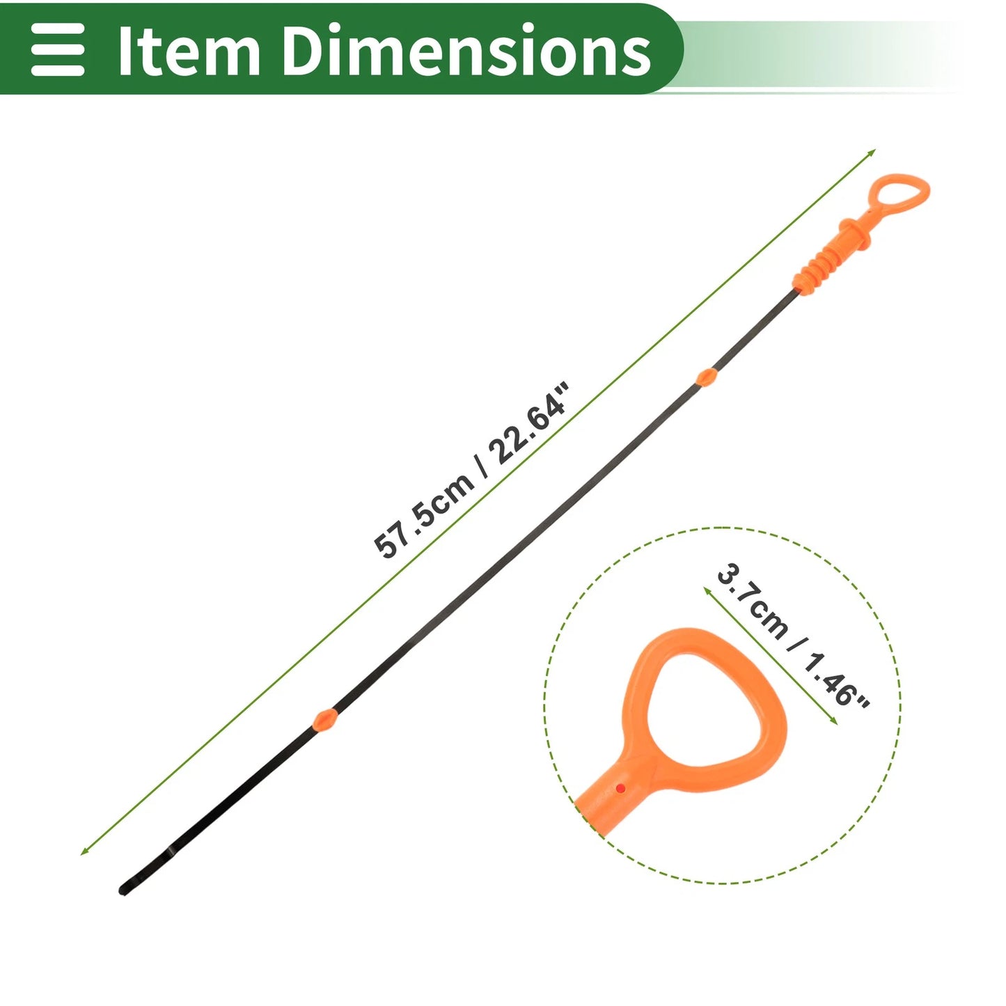 Engine Oil Dipstick No. 06A115611Q for Audi TT (1999–2006)