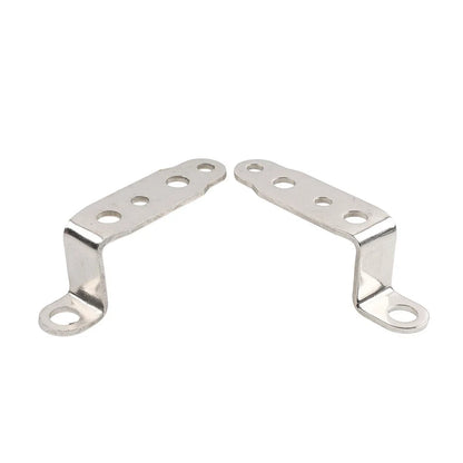 Silver Fog Driving Light Mounting Bracket for Car Headlight Support