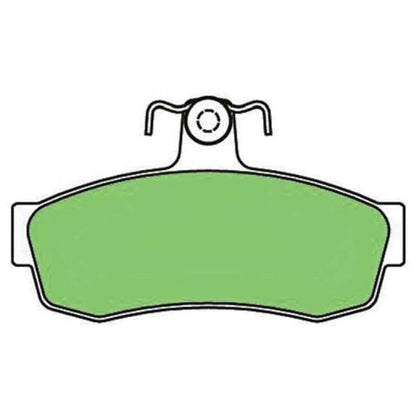 Front Disc Brake Pad Set for Toyota Corona (1979–1987)
