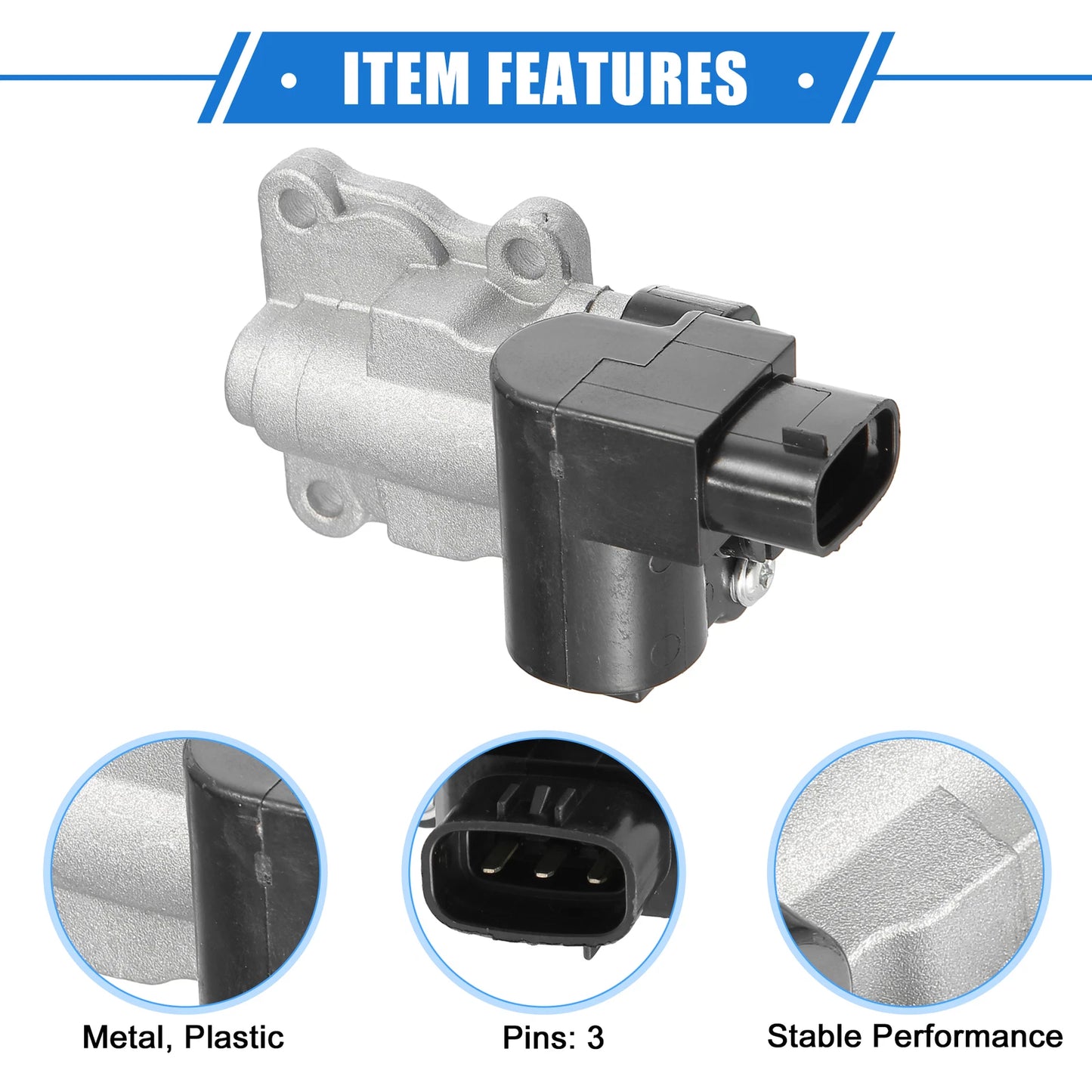 Idle Air Control Valve with Gasket NO.2227022050 for Toyota Corolla (2000–2001)