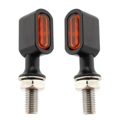 LED Rear Turn Signal Light Lamp Orange Lens for Harley