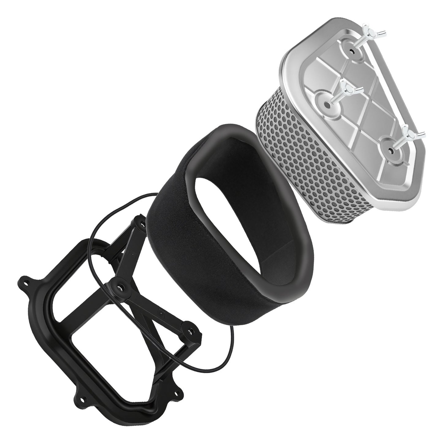 Air Filter Cage Holder with Seal Bolt for Kawasaki Prairie Brute Force (650–700)