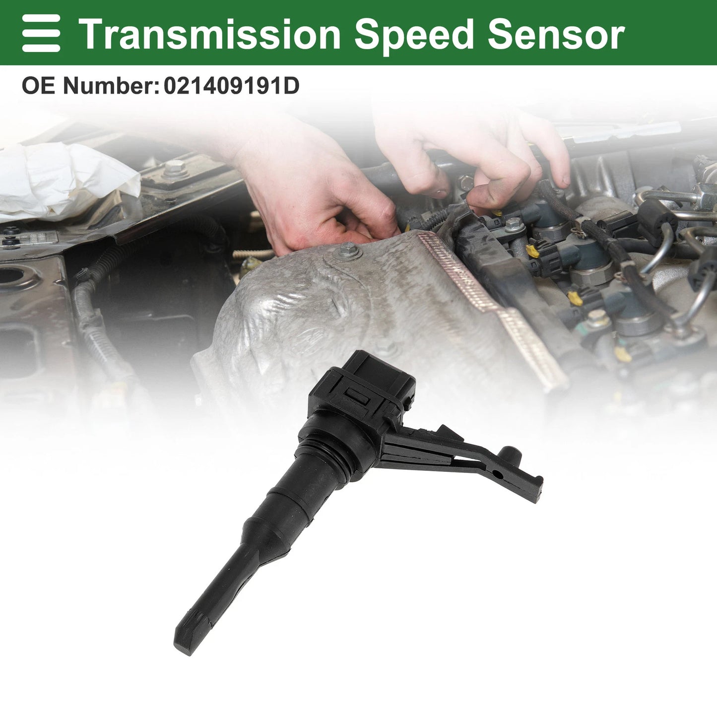 1 Pc Transmission Speed Sensor No.021409191D for Audi A6 Quattro (1995–2004)