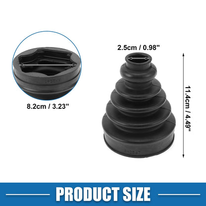 Inner CV Joint Boot Kit with Clamps for Audi A3 (2010–2013, 2015–2016)