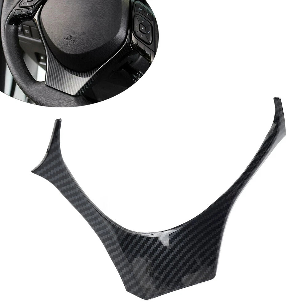 Red Carbon Fiber Door Handle Bowl Cover Trim for Toyota Tundra (2014–2021)