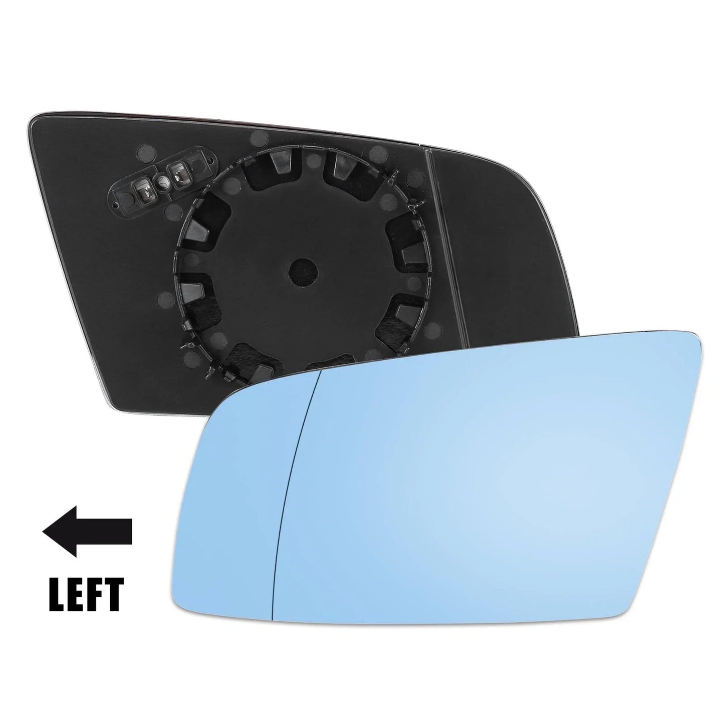 Mirror Glass Heated w/ Backing Left LH for BMW 550i 525i 528i 535i 645Ci