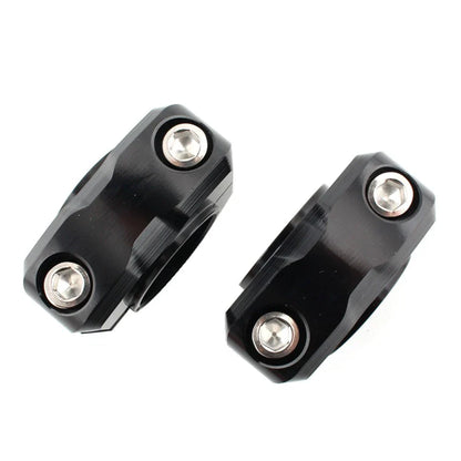 28mm CNC Motorcycle Universal Handlebar Fat Bar Riser Mount Clamp