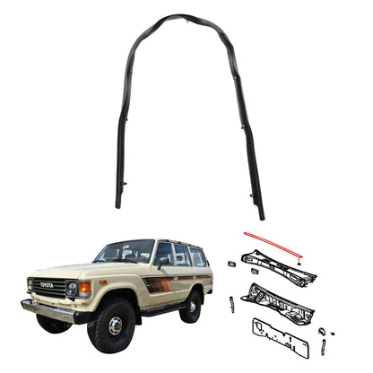 Hood to Cowl Weatherstrip for Toyota Land Cruiser BJ61 FJ60 HJ60 (1980–1992)
