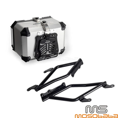 42L Rear Luggage Case & Tail Rack for Harley Softail Fat Bob (2018-2023)